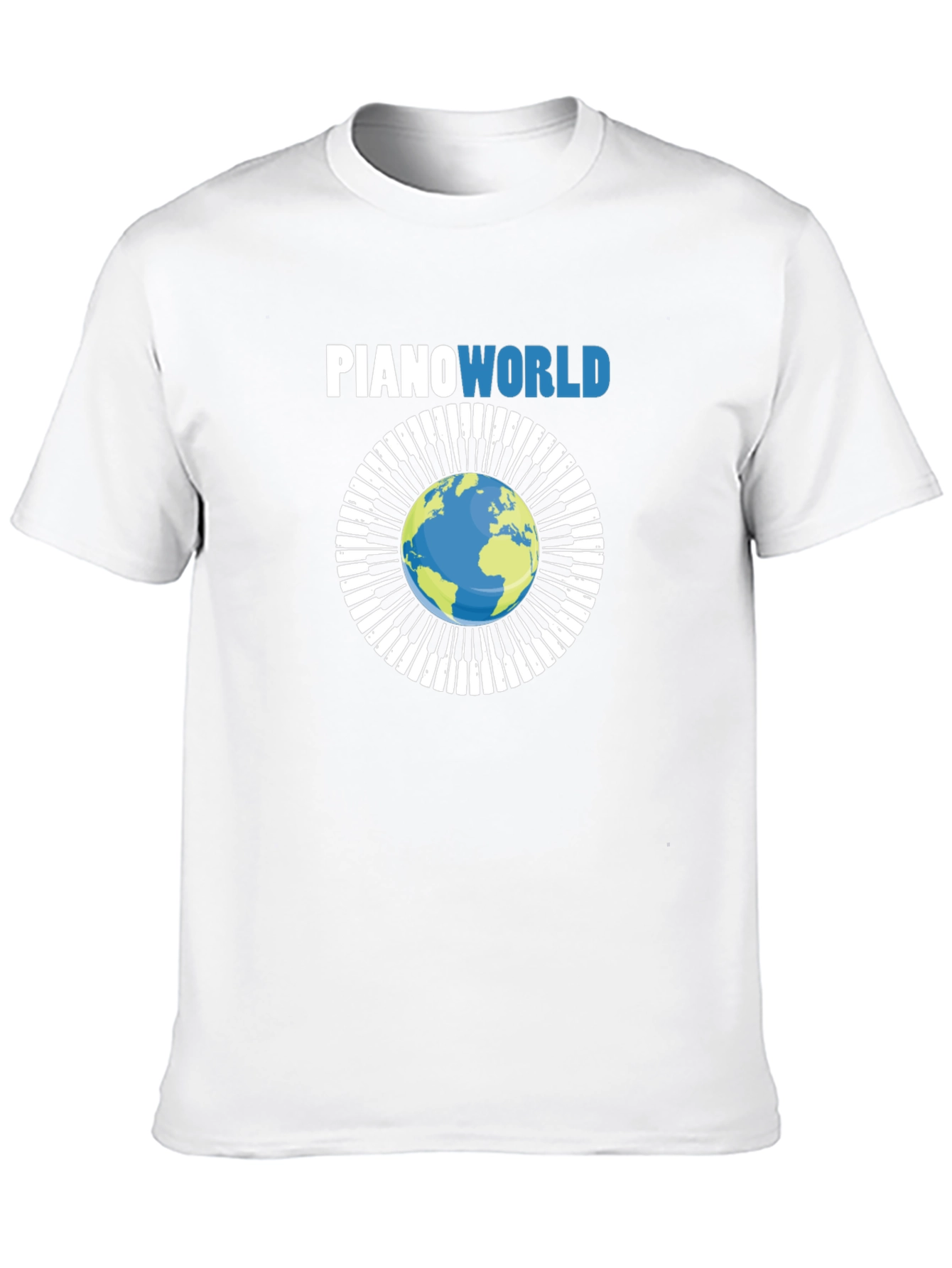 Piano World T-Shirt - Music Lover Tee