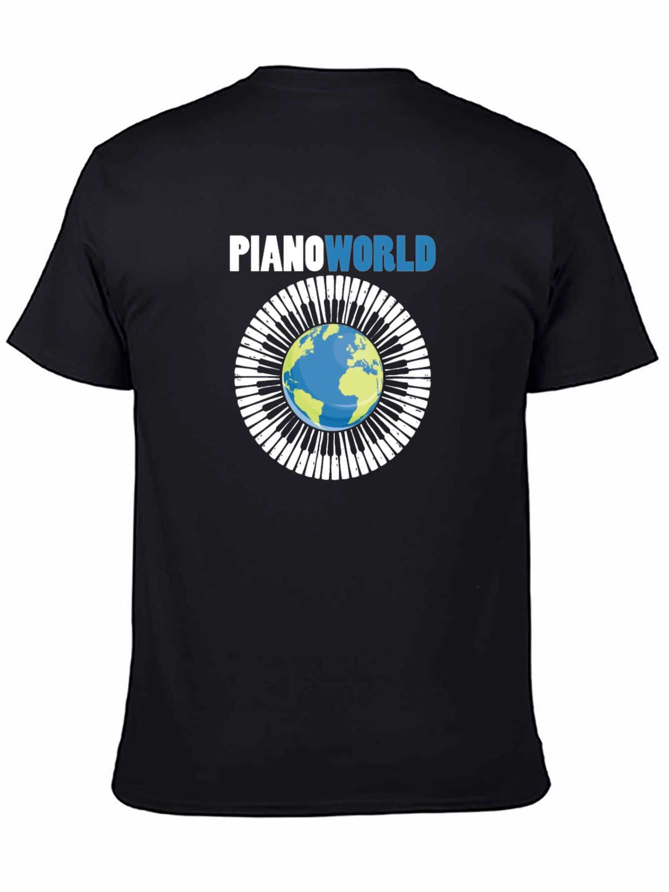 Piano World T-Shirt - Music Lover Tee