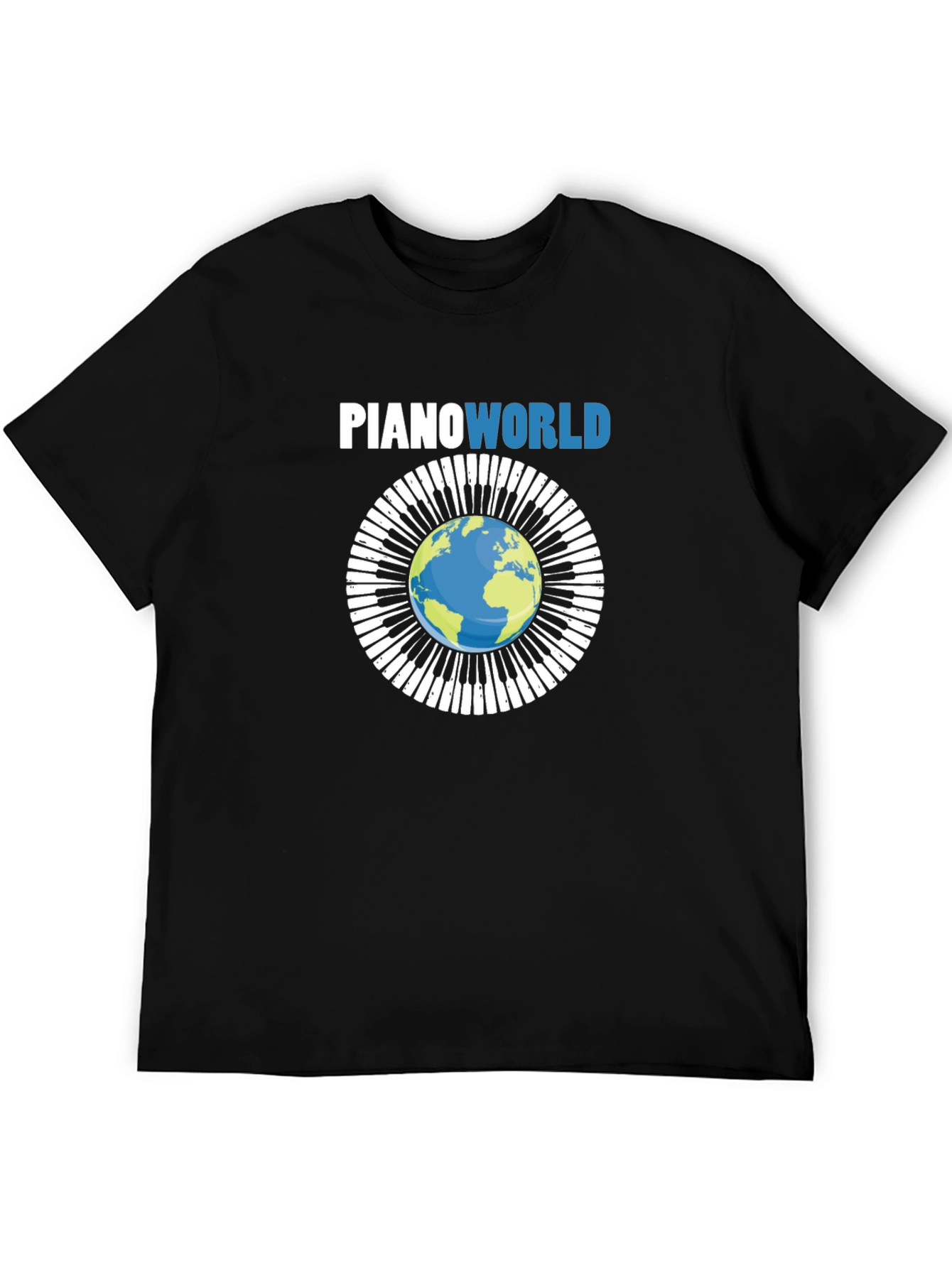 Piano World T-Shirt - Music Lover Tee