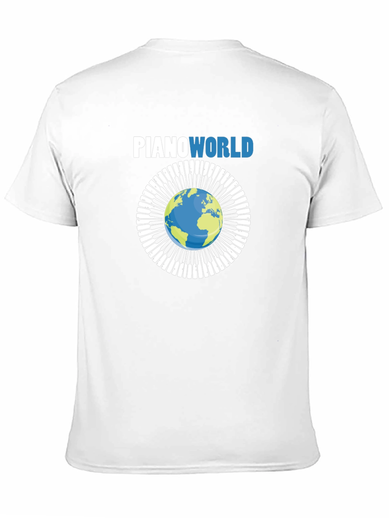 Piano World T-Shirt - Music Lover Tee