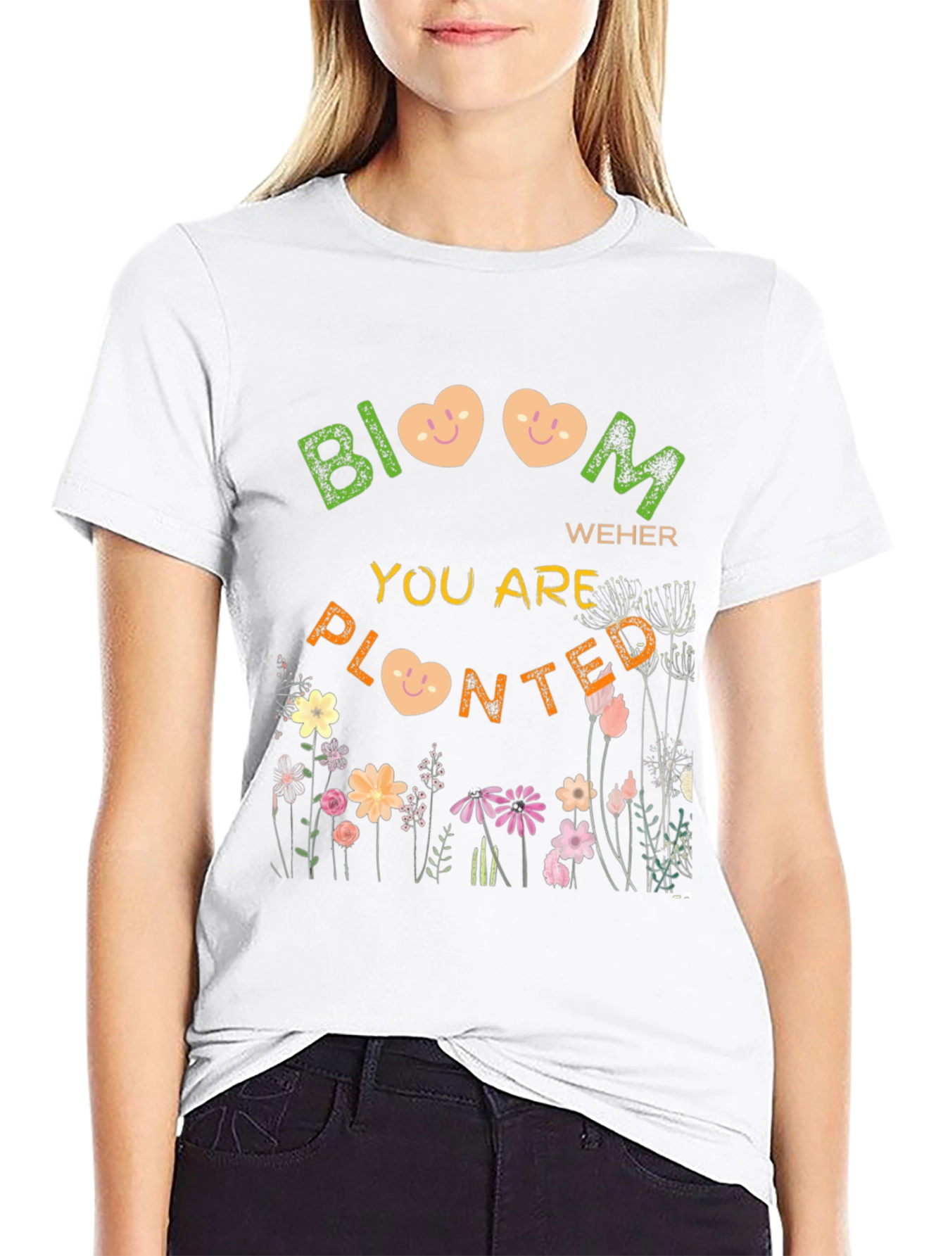 Bloom Where You are Planted T-Shirt