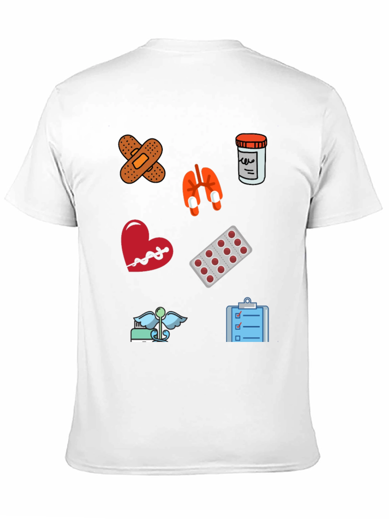 Medical Icon T-Shirt - Doctor Nurse Gift
