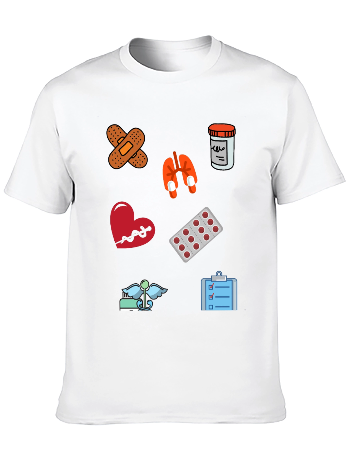 Medical Icon T-Shirt - Doctor Nurse Gift