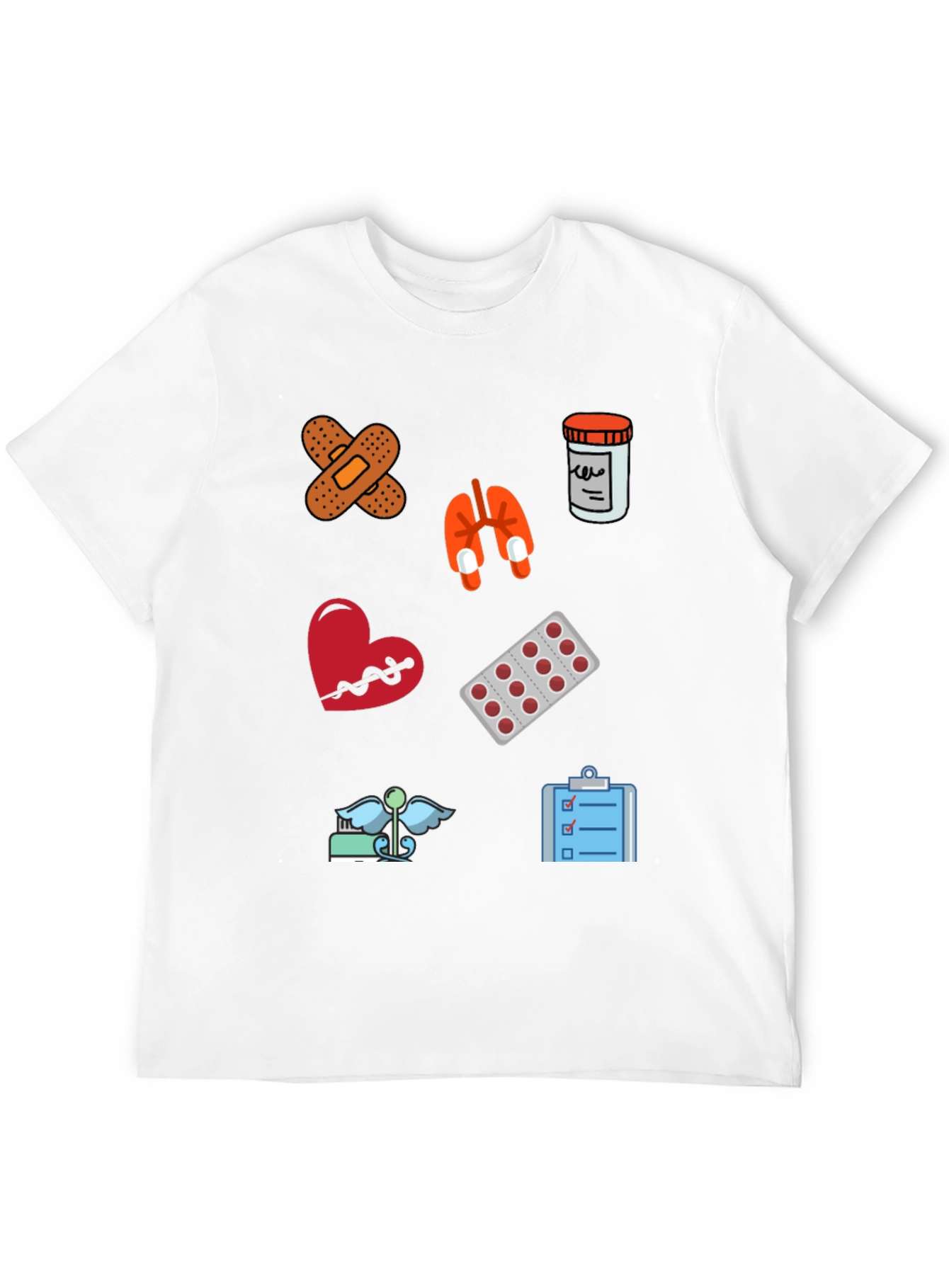 Medical Icon T-Shirt - Doctor Nurse Gift