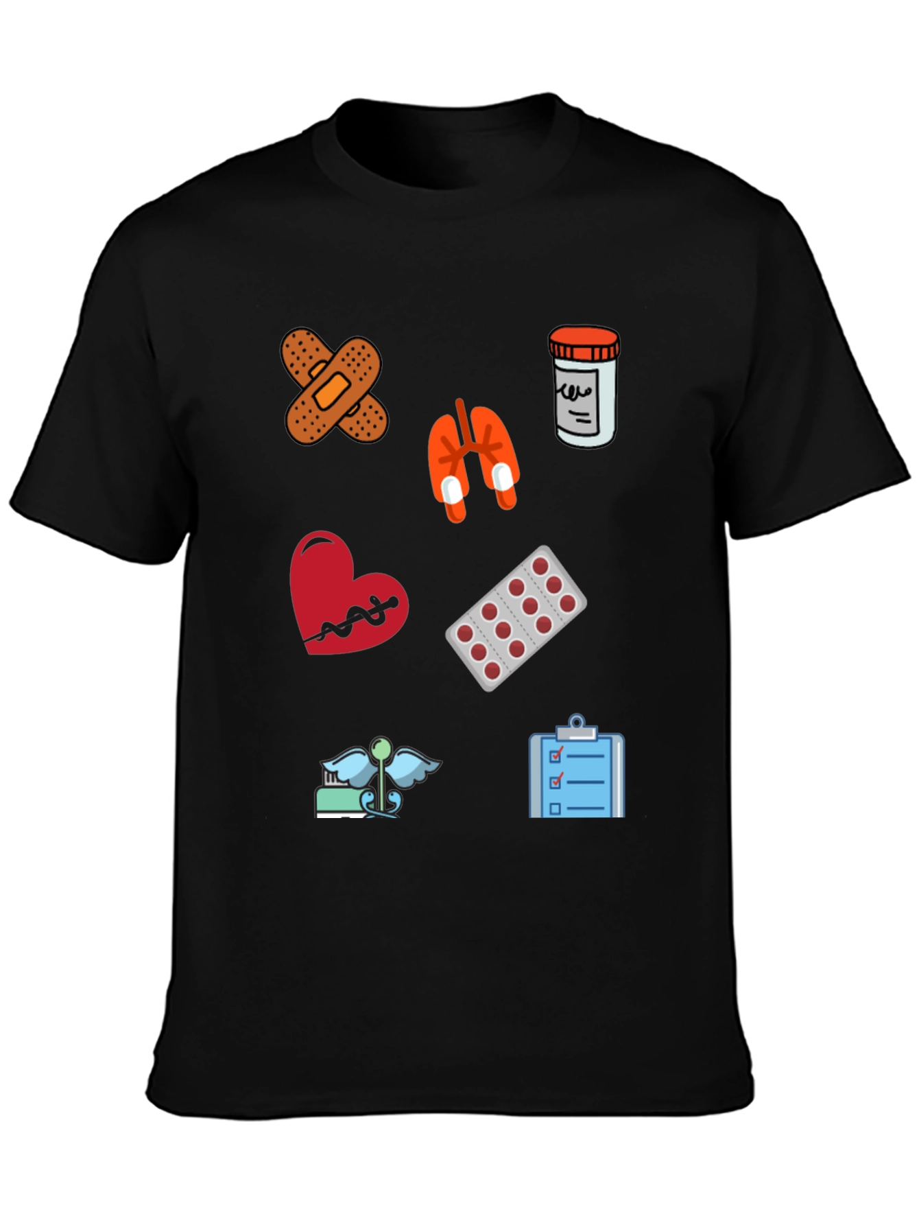 Medical Icon T-Shirt - Doctor Nurse Gift