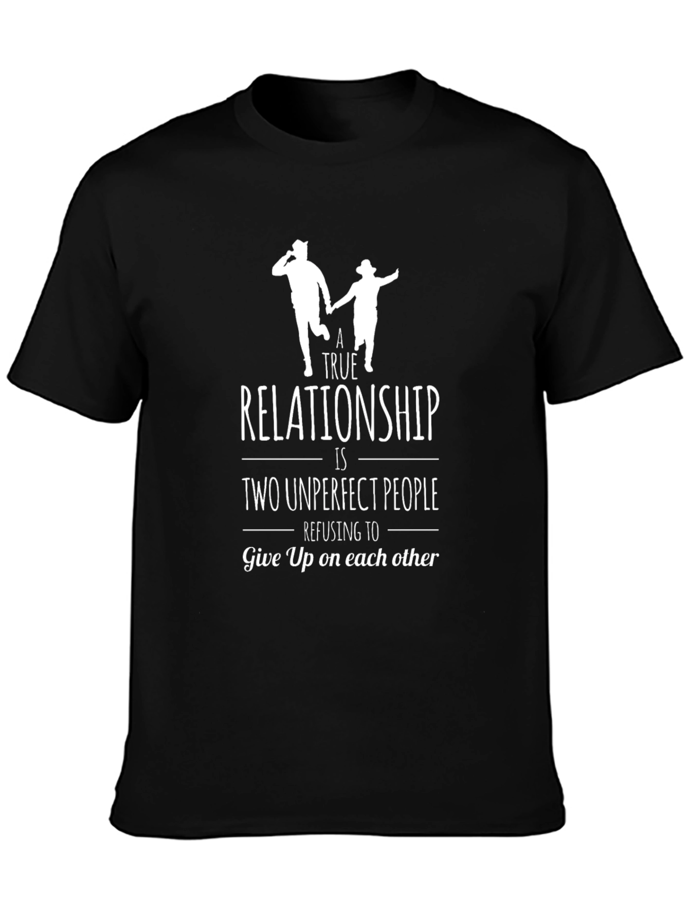 True Relationship Graphic Tee - Unisex Black T-Shirt