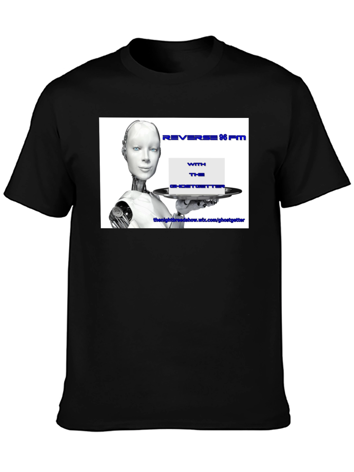 Reverse 96 PM T-Shirt With The Ghostgetter