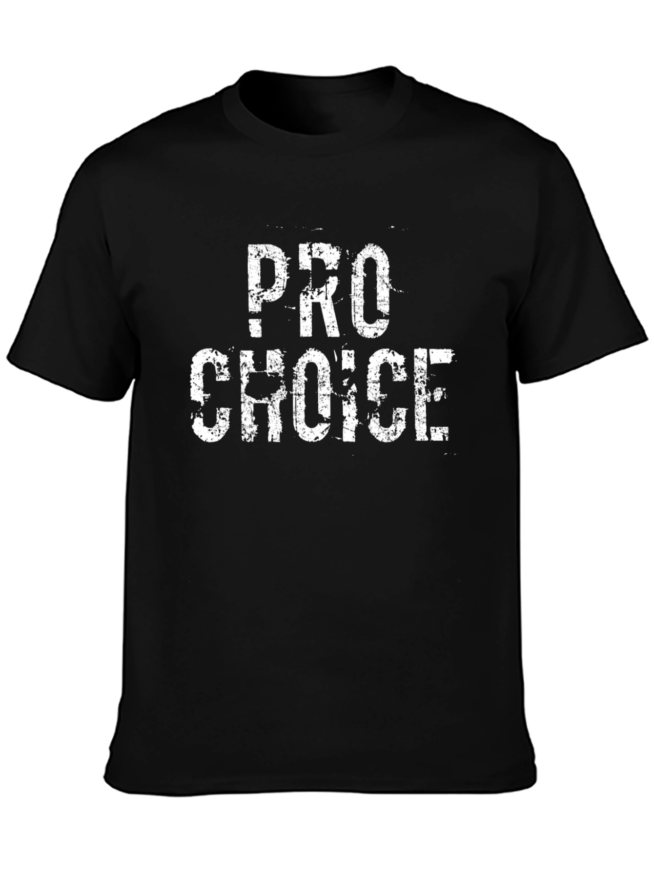 Pro-Choice T-Shirt - Black Cotton Tee