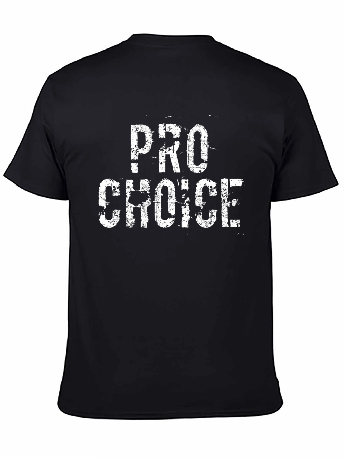 Pro-Choice T-Shirt - Black Cotton Tee