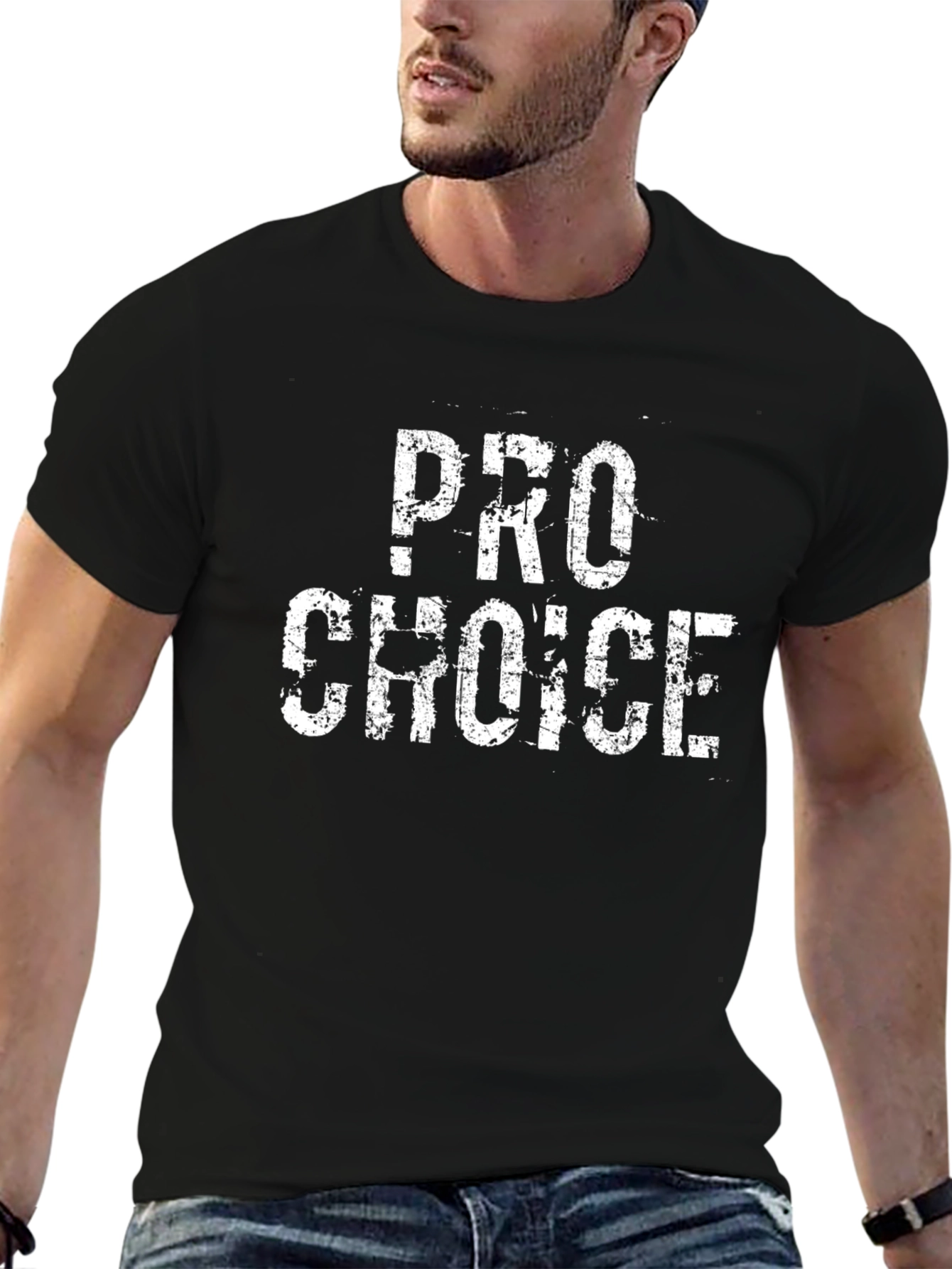 Pro-Choice T-Shirt - Black Cotton Tee
