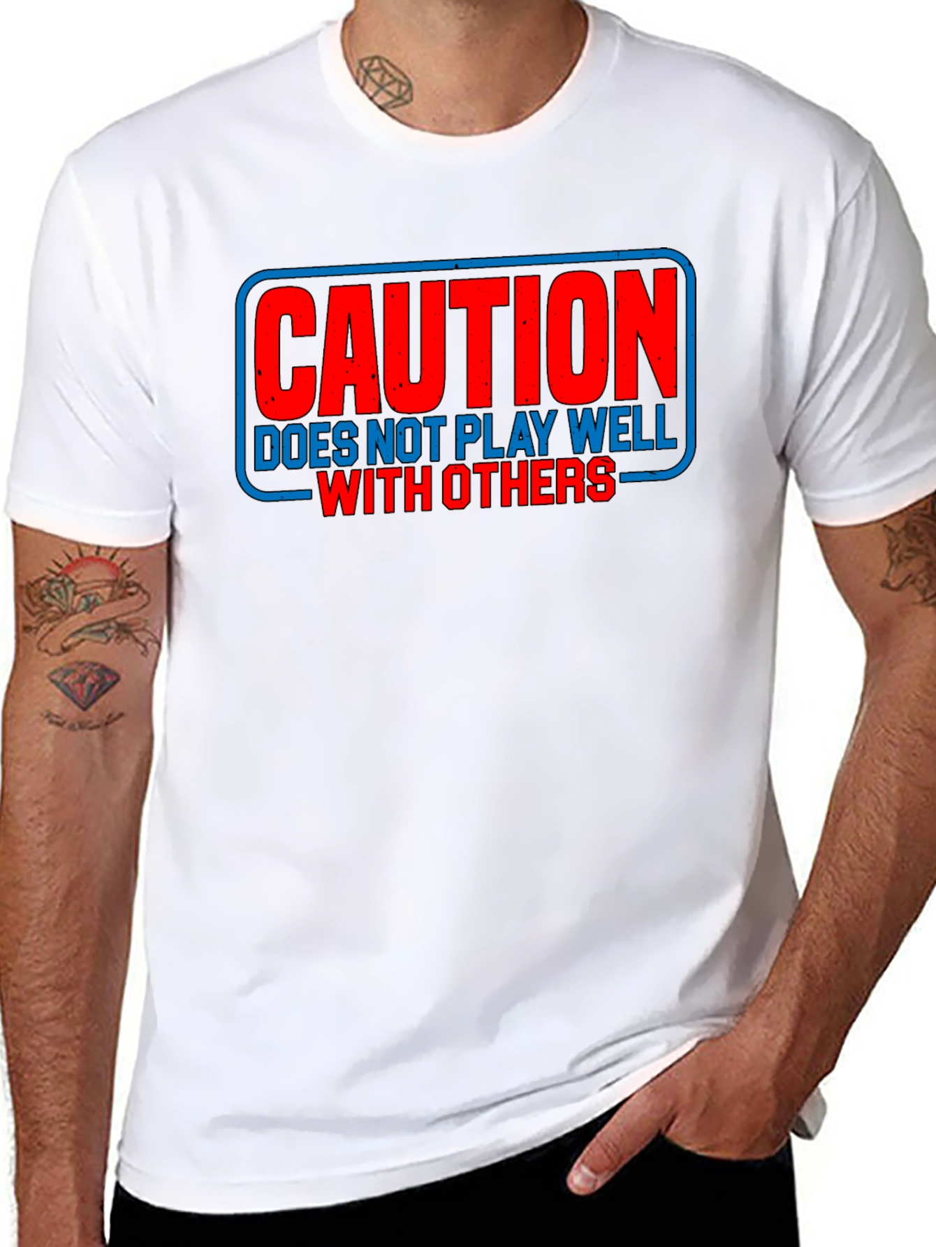 Caution: Does Not Play Well With Others T-Shirt