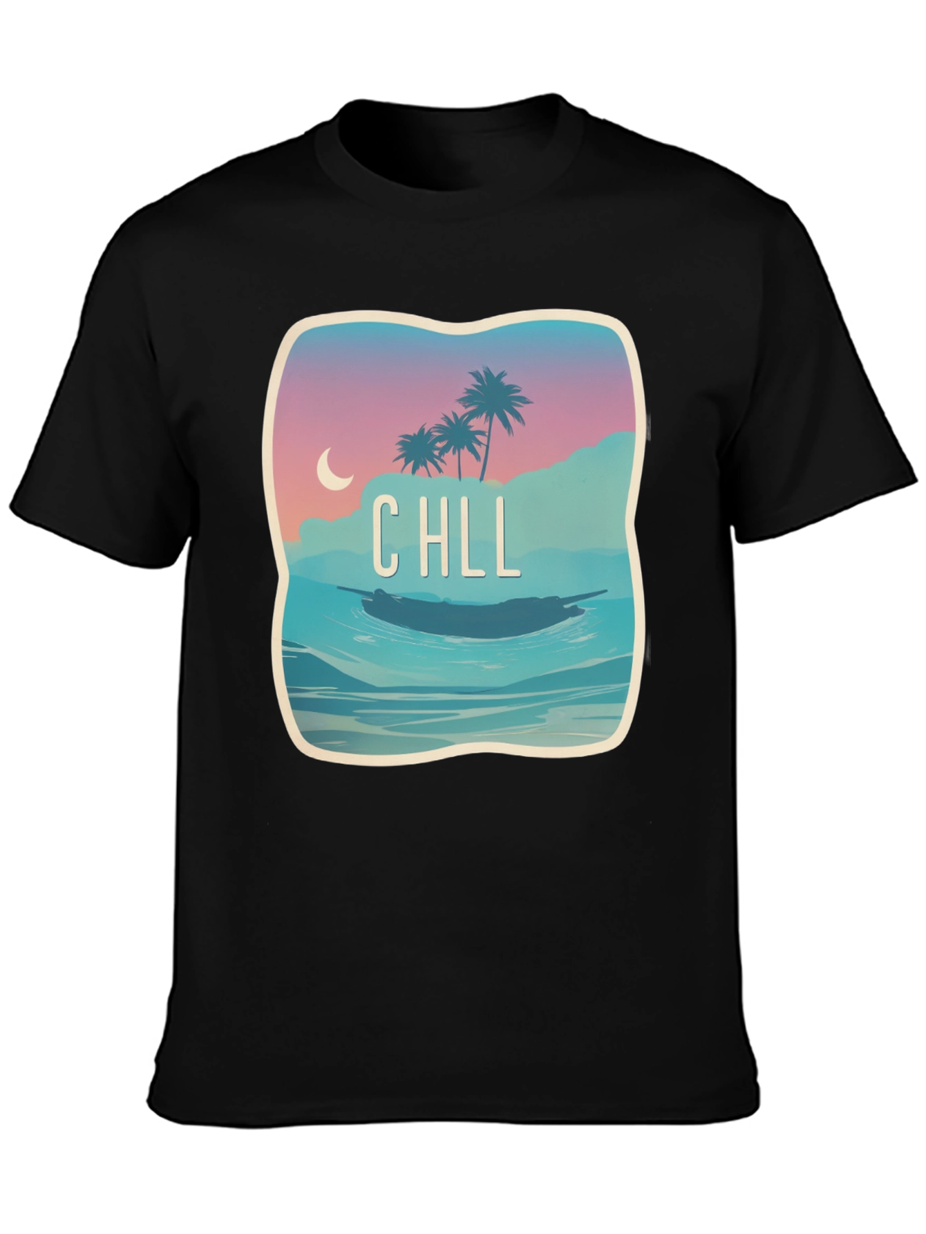 Chill Island Graphic Tee - Relaxed Vibe T-Shirt