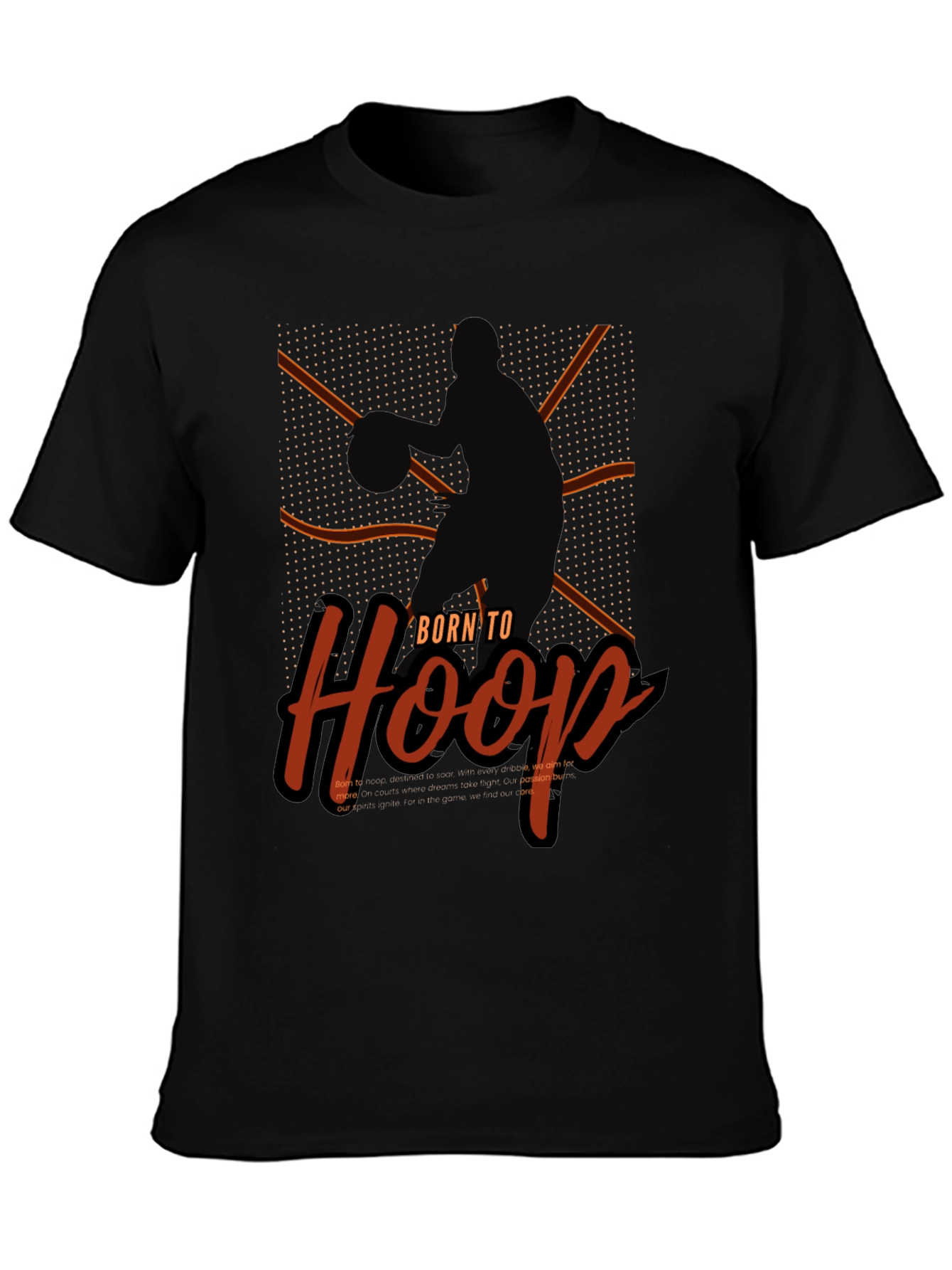Born To Hoop Graphic T-Shirt