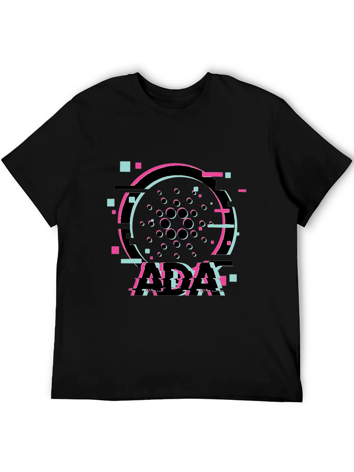 ADA Cardano Glitch T-Shirt