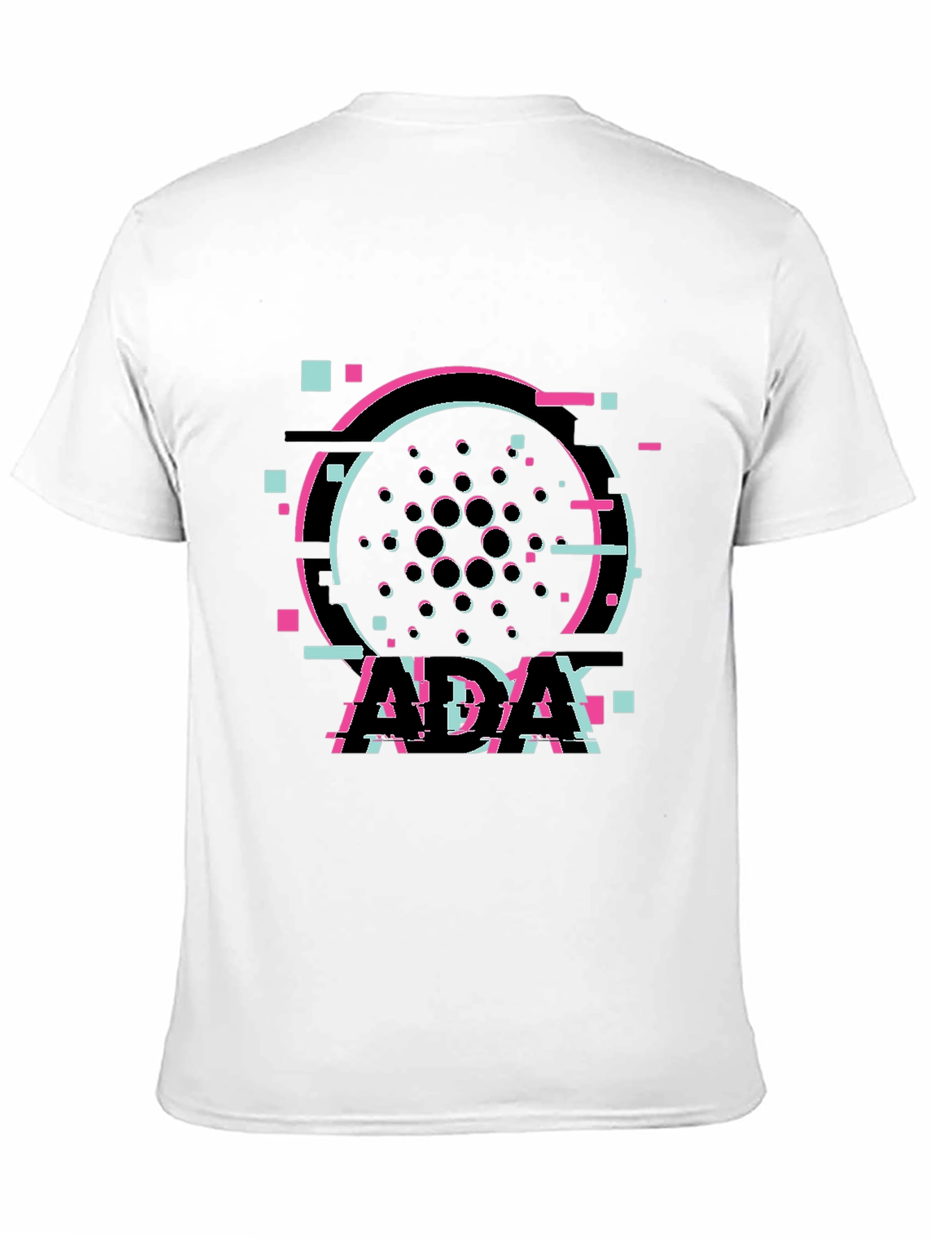 ADA Cardano Glitch T-Shirt