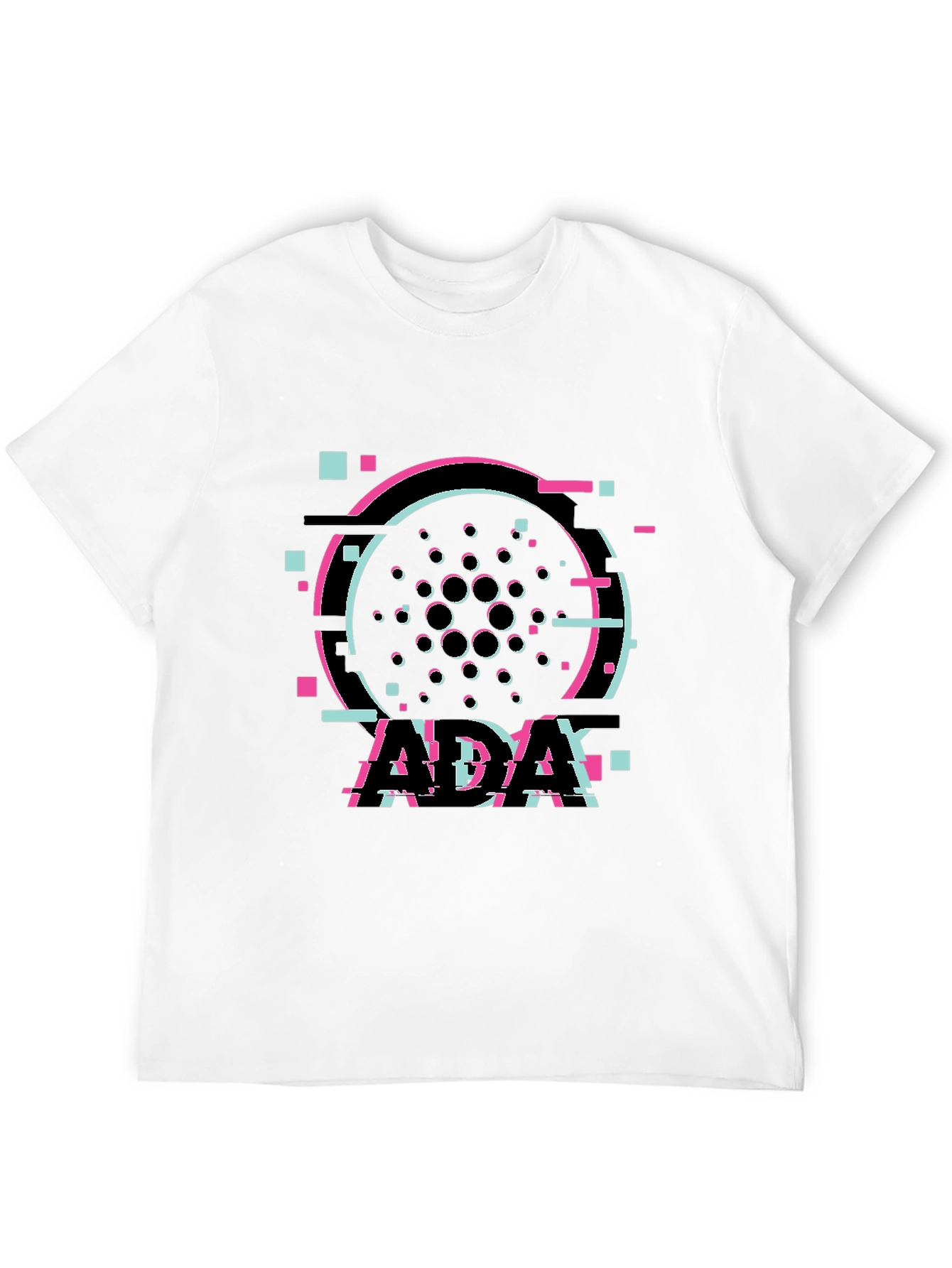 ADA Cardano Glitch T-Shirt