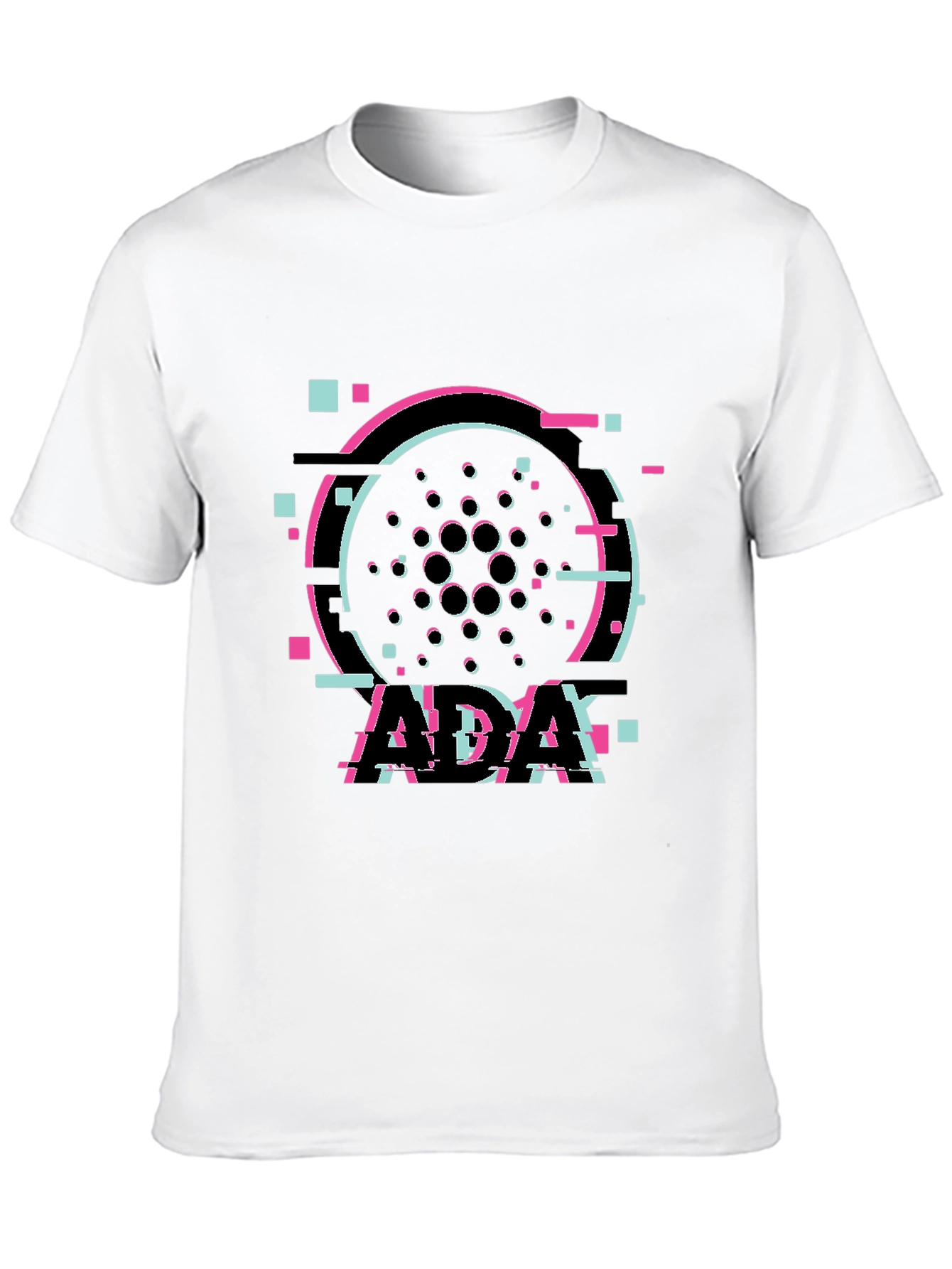 ADA Cardano Glitch T-Shirt
