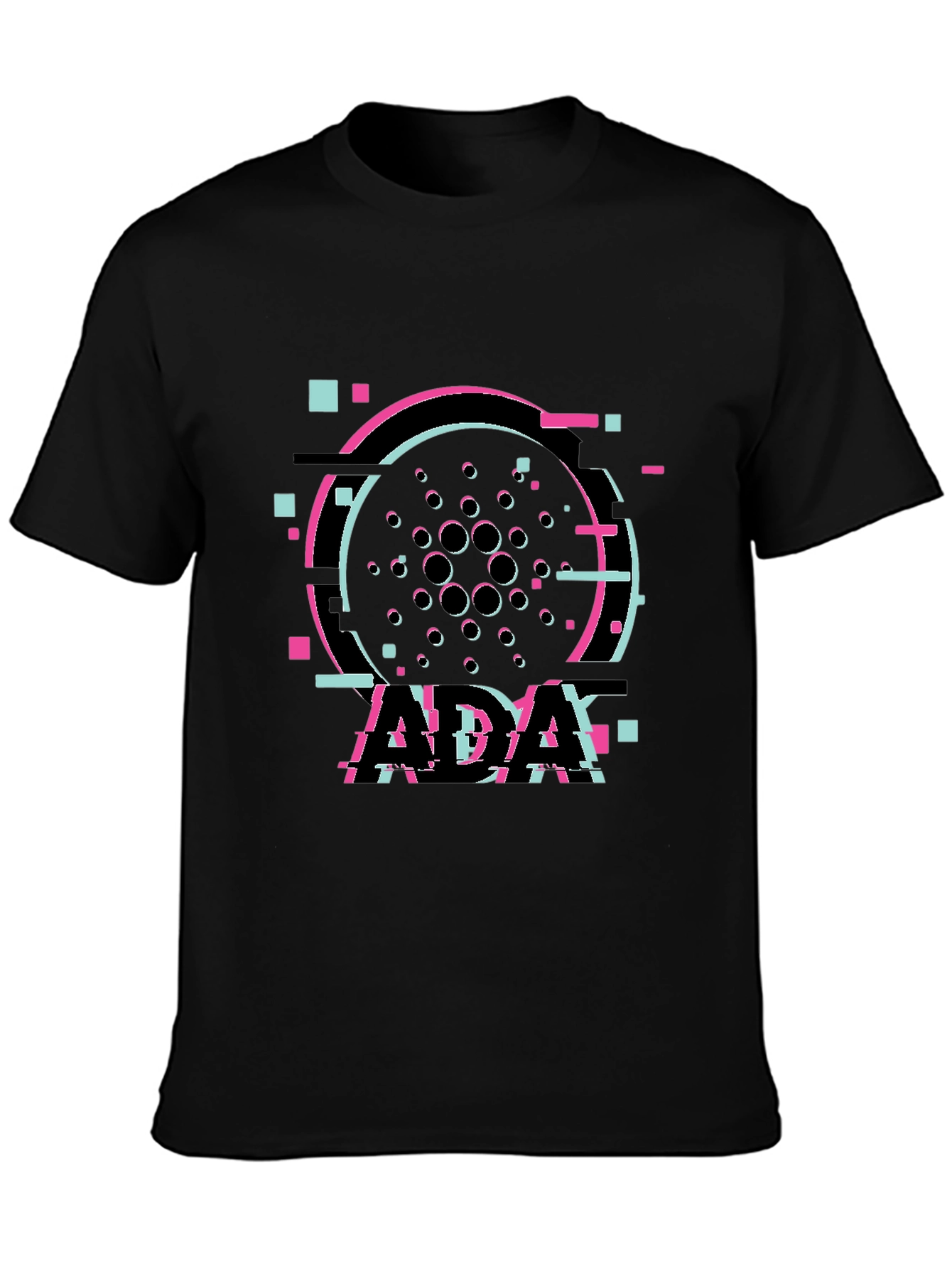 ADA Cardano Glitch T-Shirt