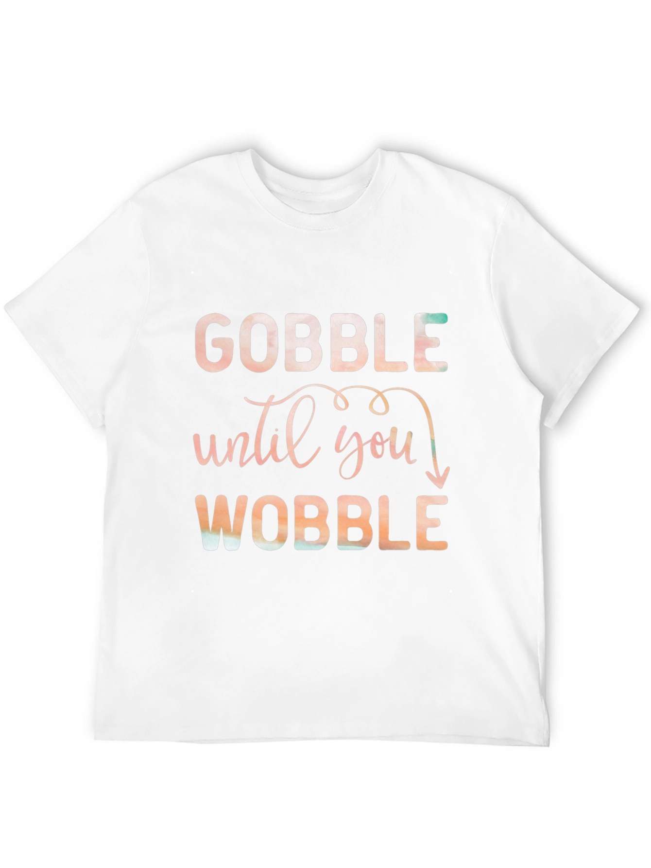 Gobble Until You Wobble Black T-Shirt
