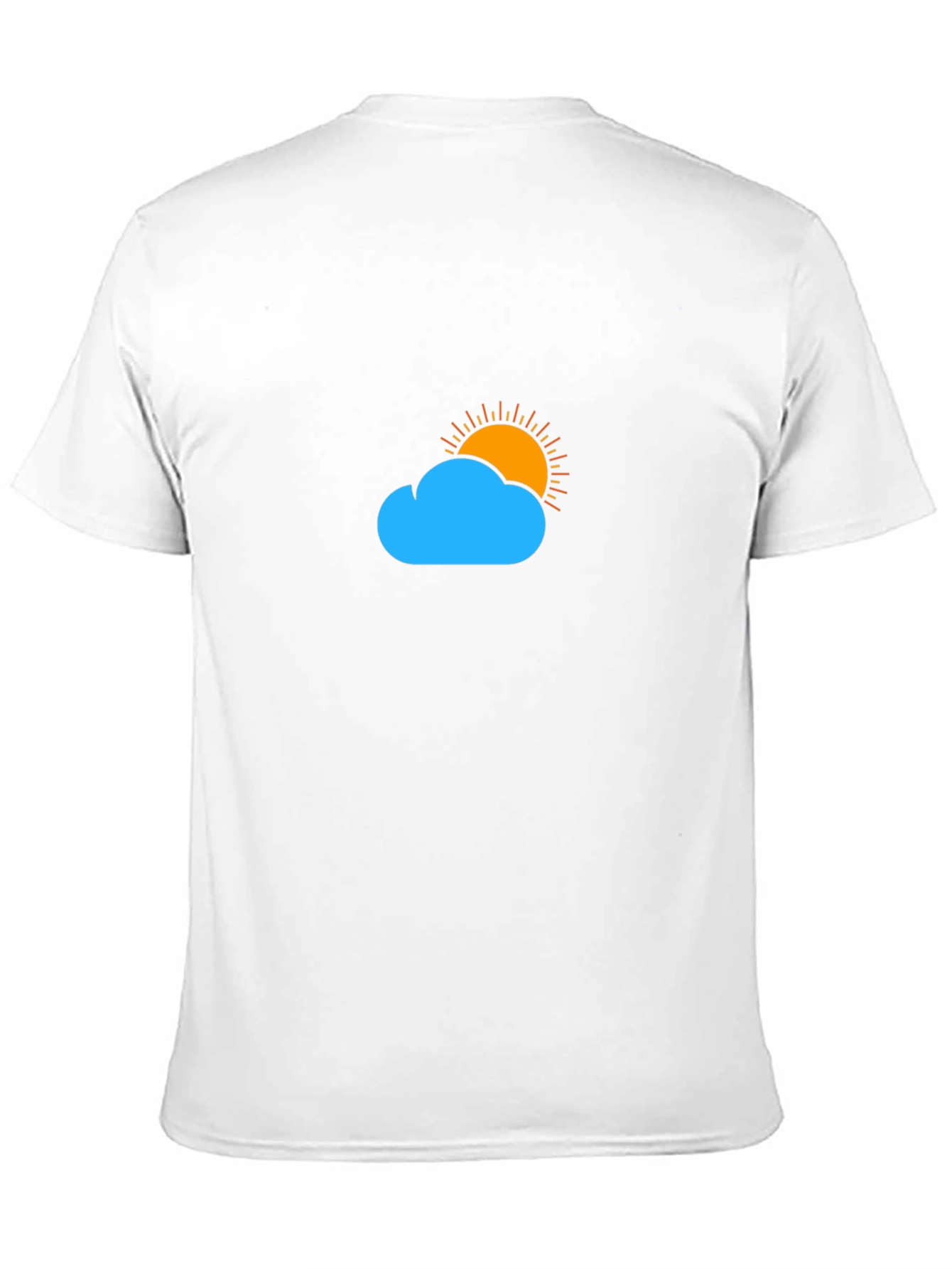 Cloud & Sun Graphic Tee - Black T-Shirt