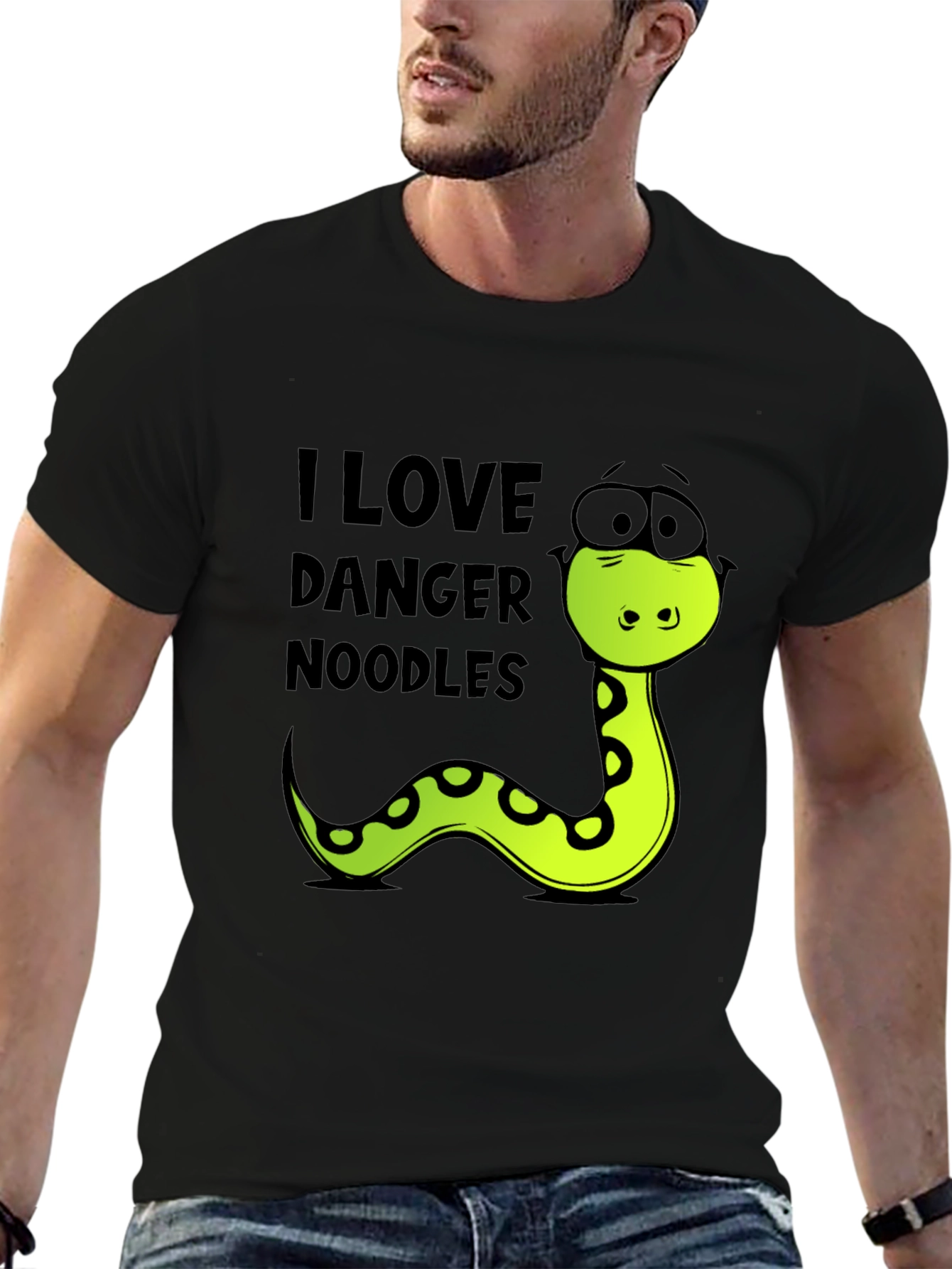 Danger Noodles T-Shirt - Funny Snake Tee