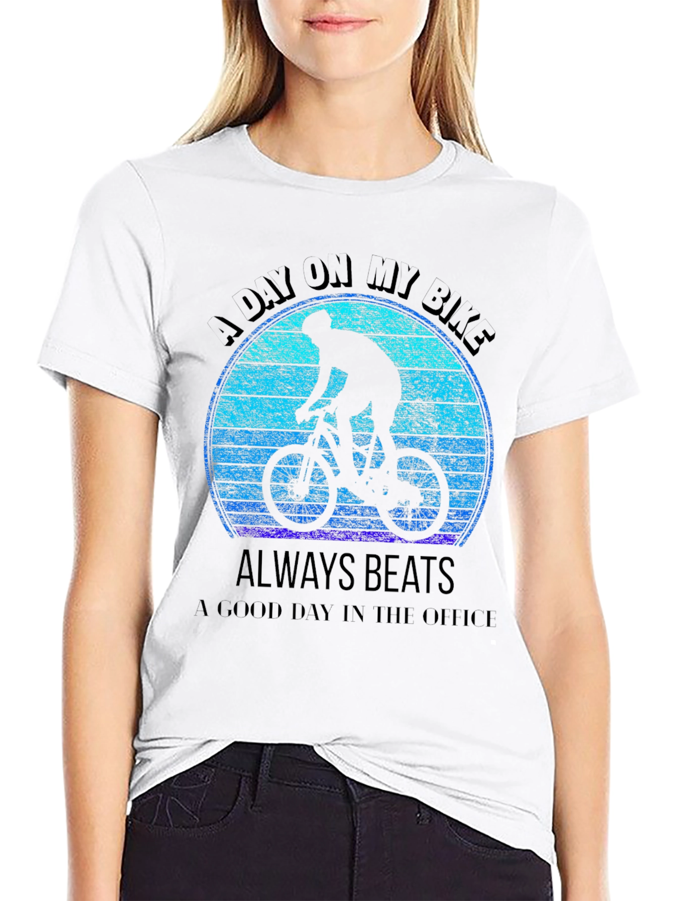 A Day on My Bike Graphic T-Shirt