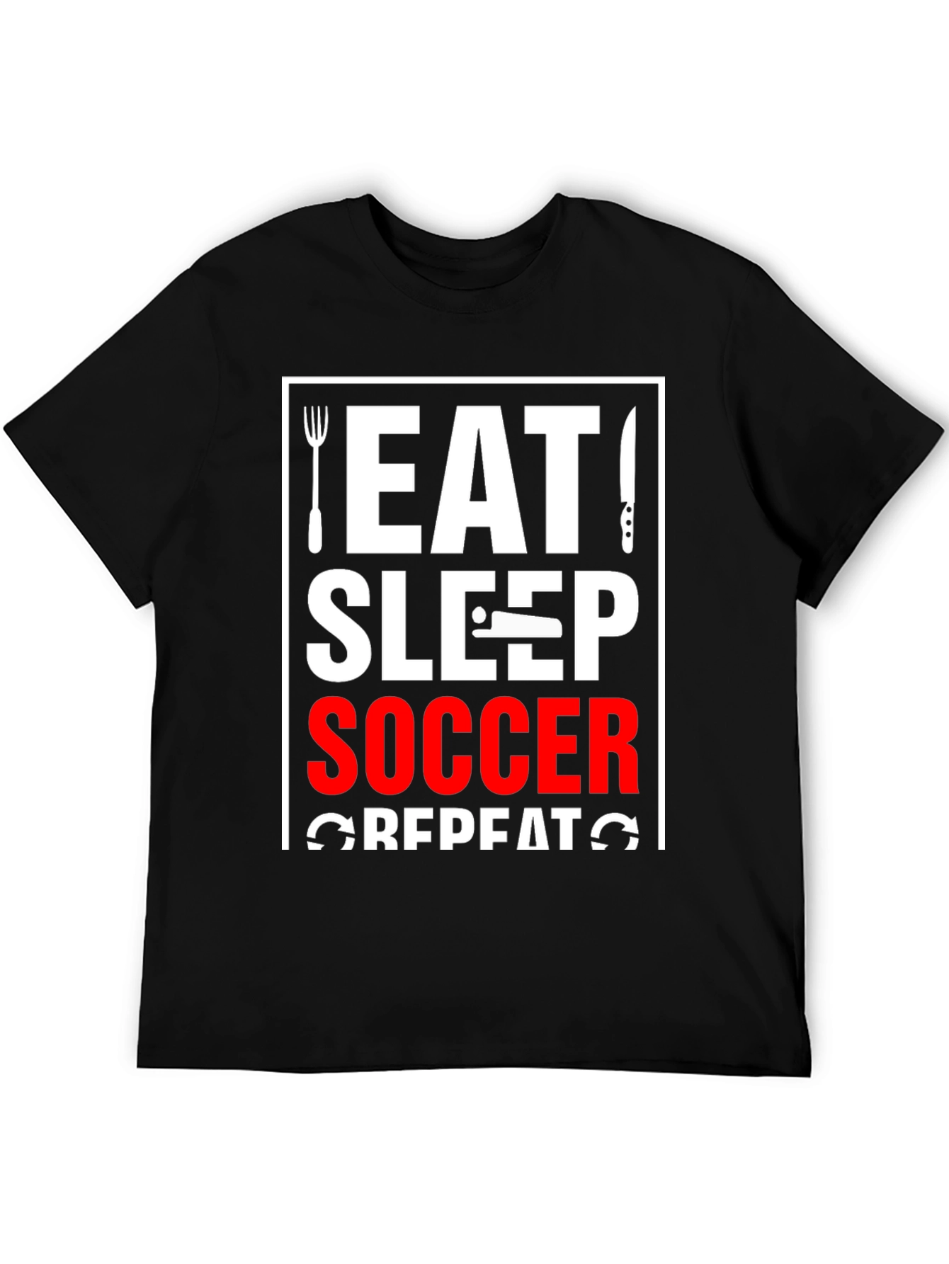 Eat Sleep Soccer Repeat T-Shirt