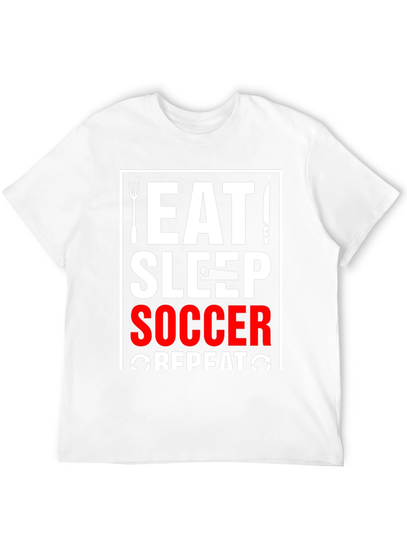 Eat Sleep Soccer Repeat T-Shirt