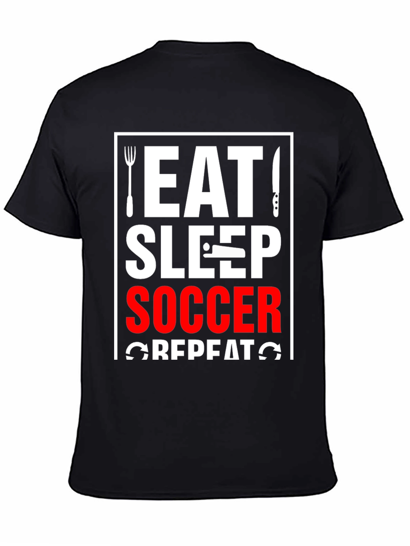 Eat Sleep Soccer Repeat T-Shirt