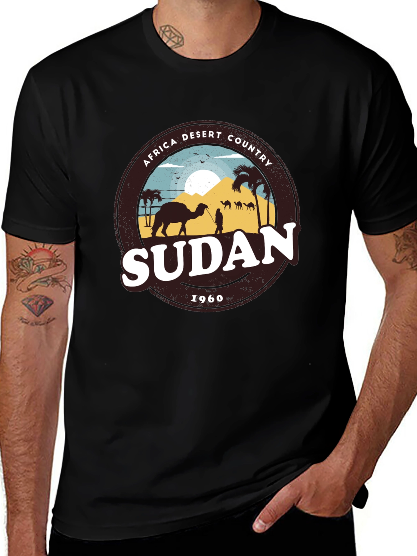 Sudan Africa Desert Country T-Shirt