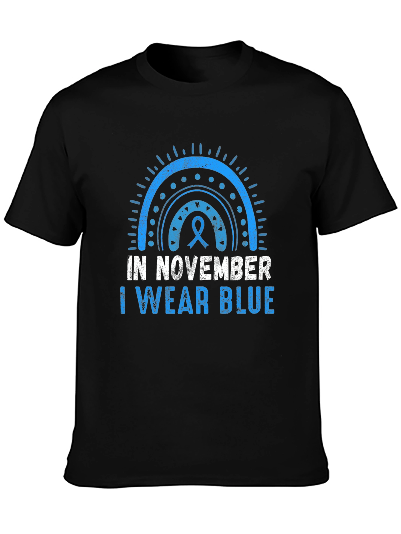 November Blue Ribbon Awareness T-Shirt