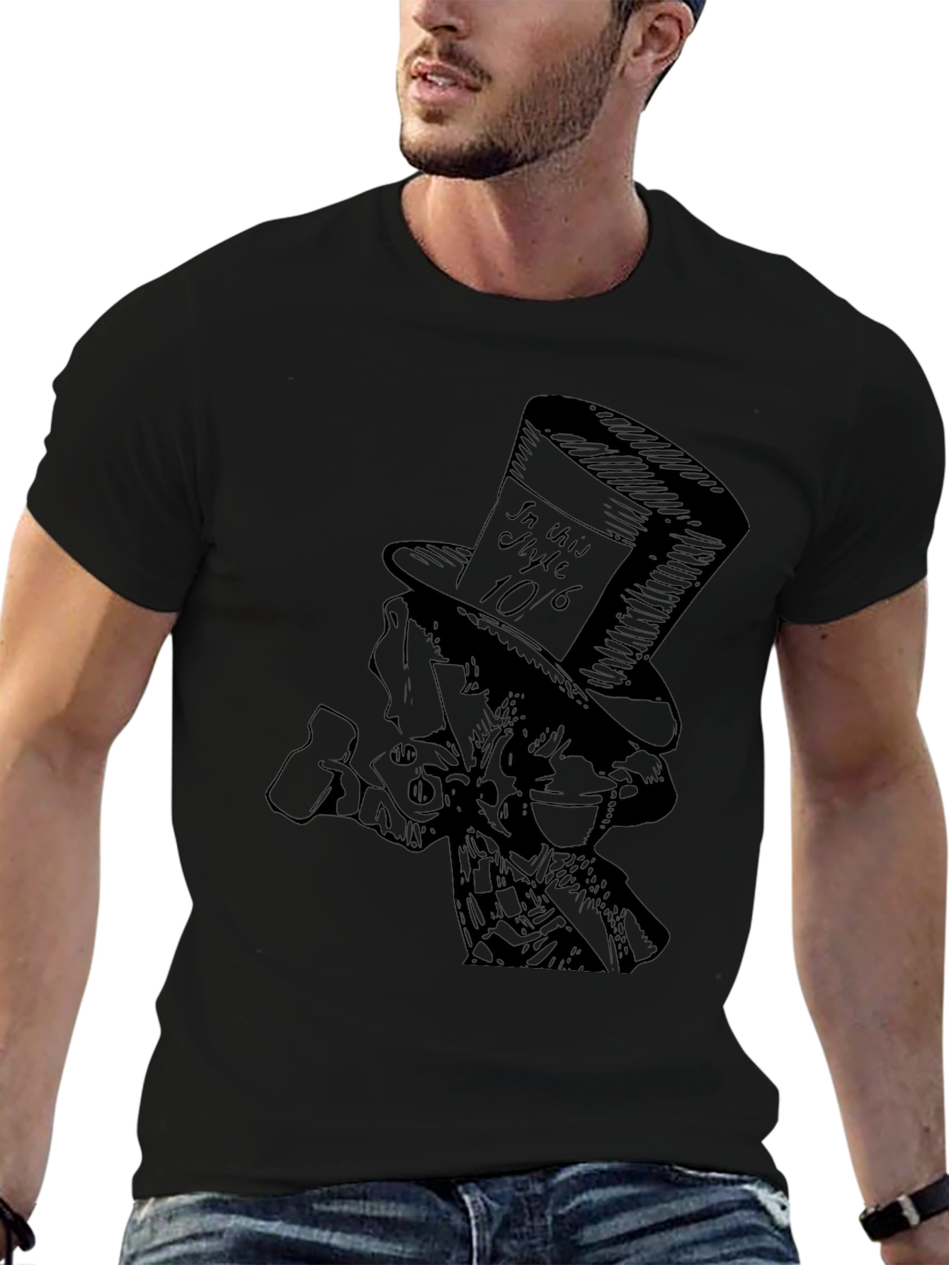 Mad Hatter T-Shirt - Alice in Wonderland Graphic Tee
