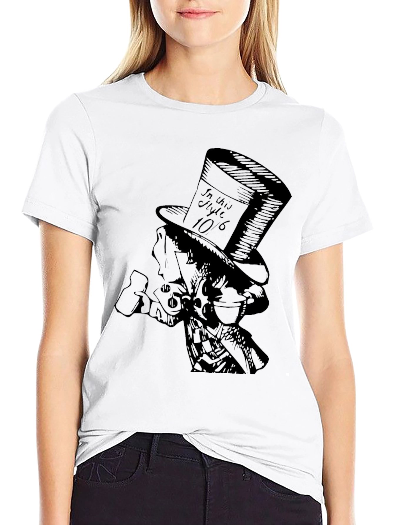 Mad Hatter T-Shirt - Alice in Wonderland Graphic Tee