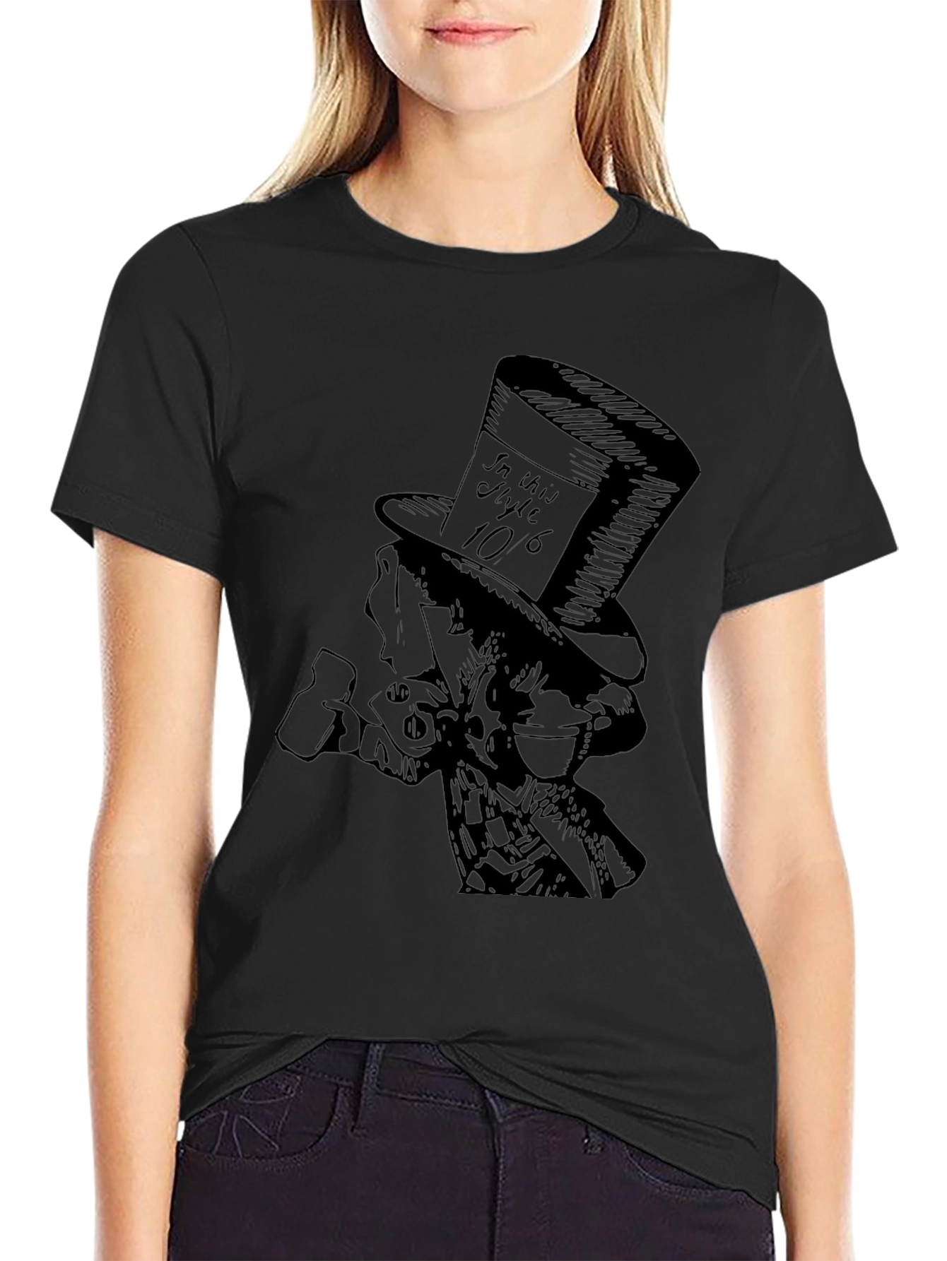 Mad Hatter T-Shirt - Alice in Wonderland Graphic Tee