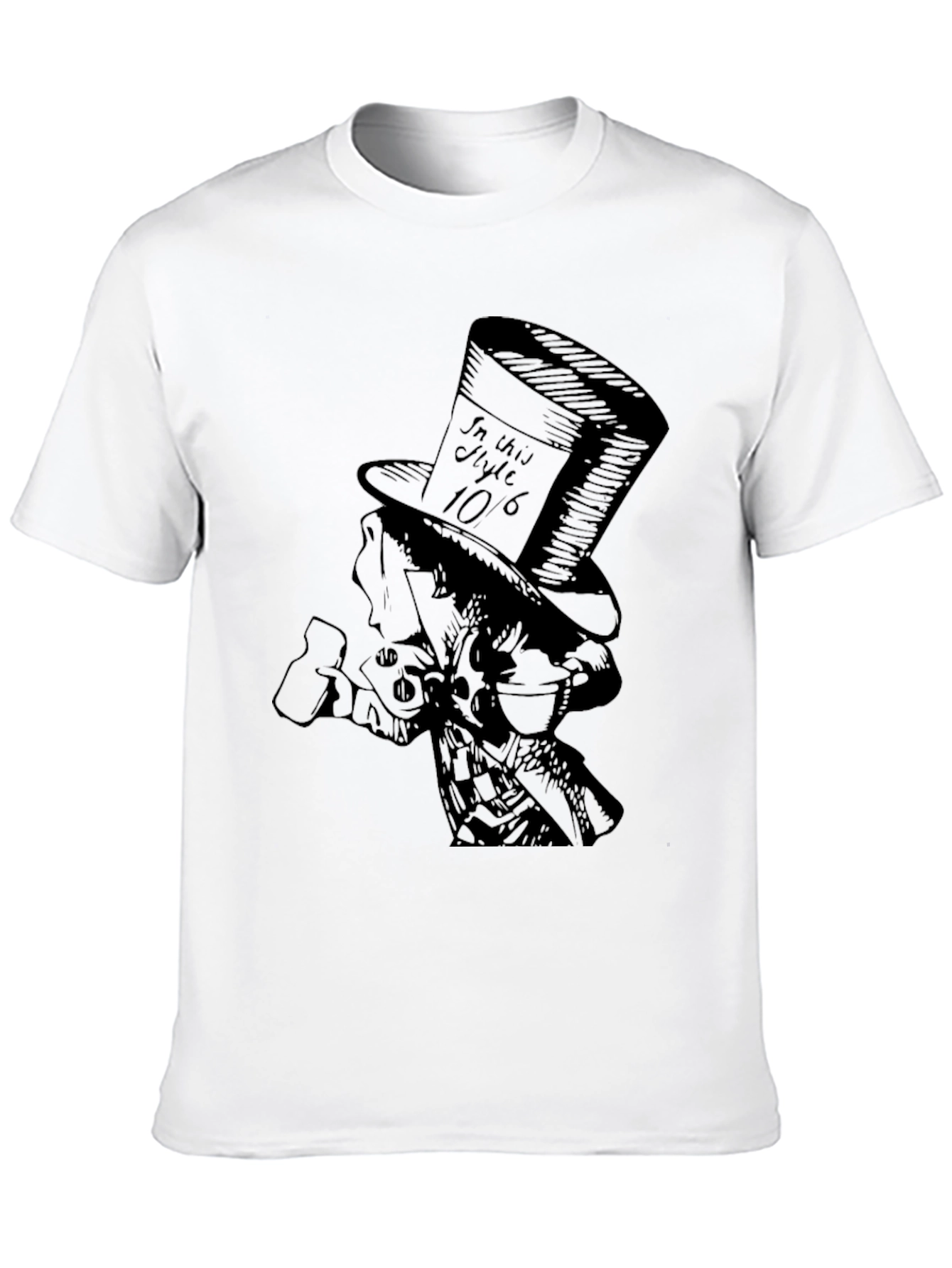 Mad Hatter T-Shirt - Alice in Wonderland Graphic Tee