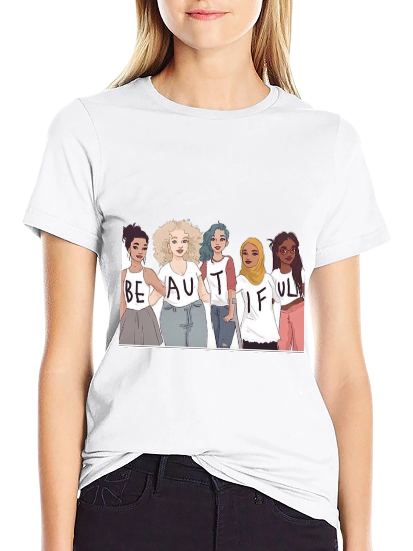 Beauty Diversity T-Shirt - Unisex Black Tee