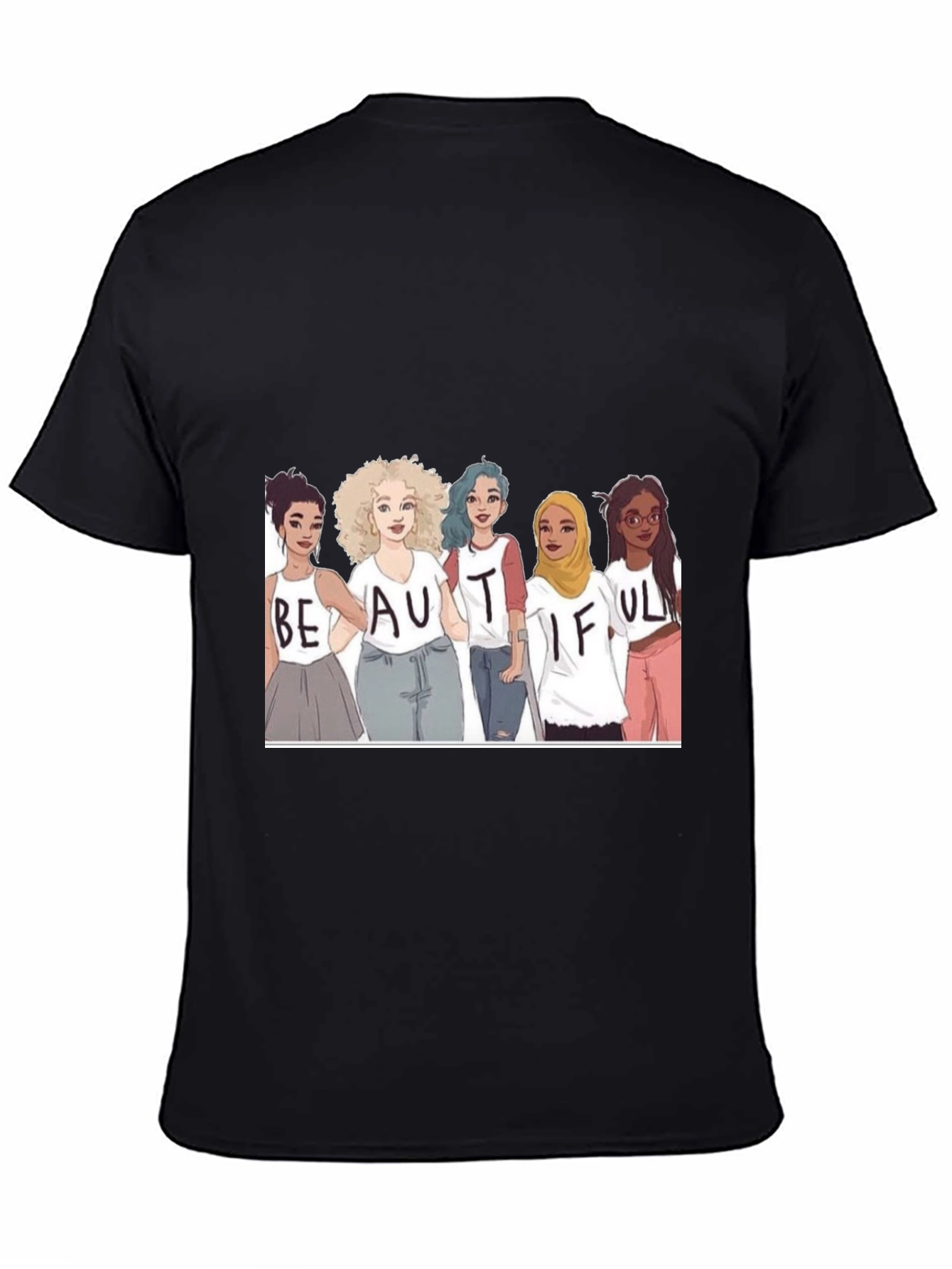 Beauty Diversity T-Shirt - Unisex Black Tee