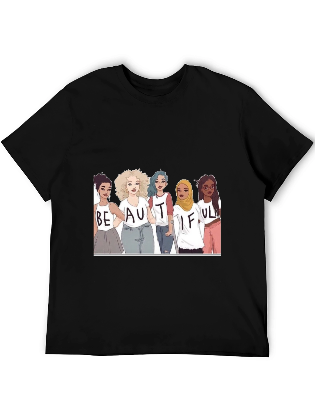 Beauty Diversity T-Shirt - Unisex Black Tee