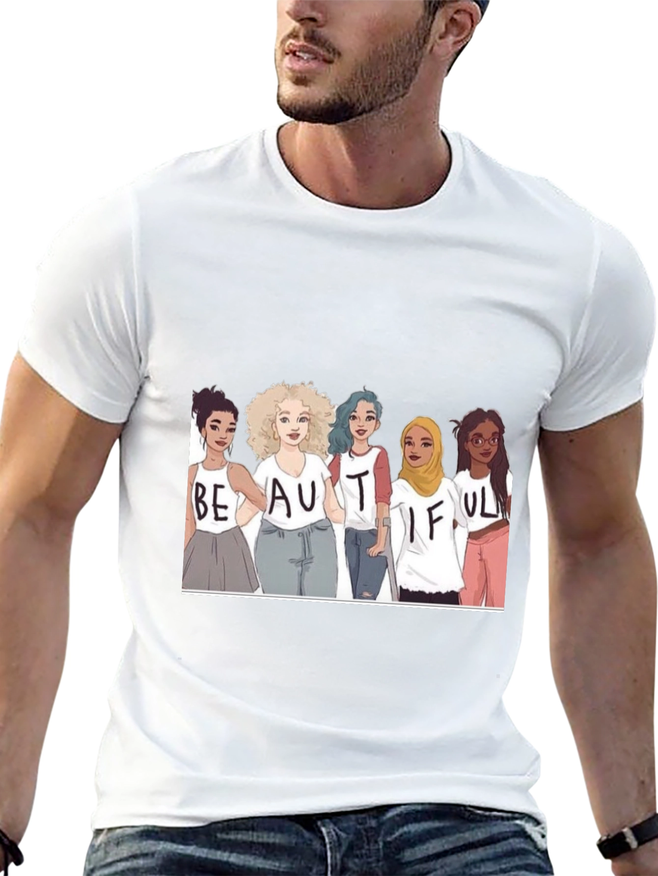 Beauty Diversity T-Shirt - Unisex Black Tee