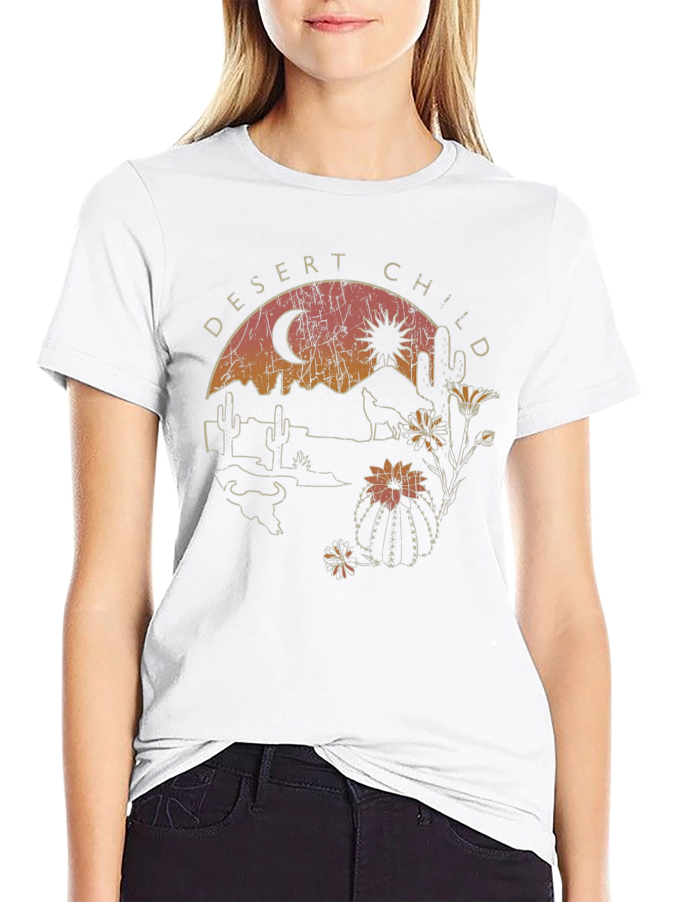 Desert Child Graphic T-Shirt - Western Style Tee