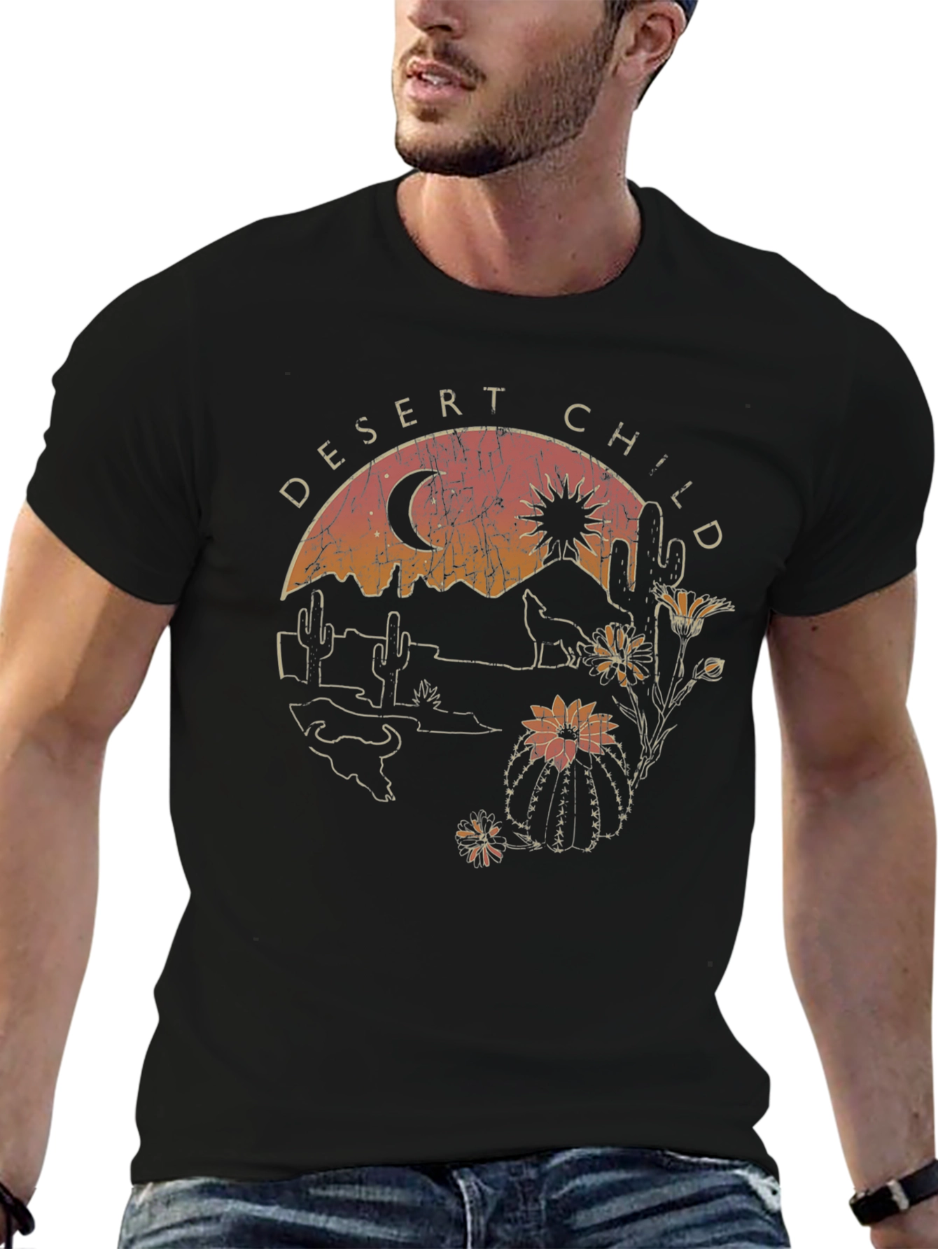 Desert Child Graphic T-Shirt - Western Style Tee