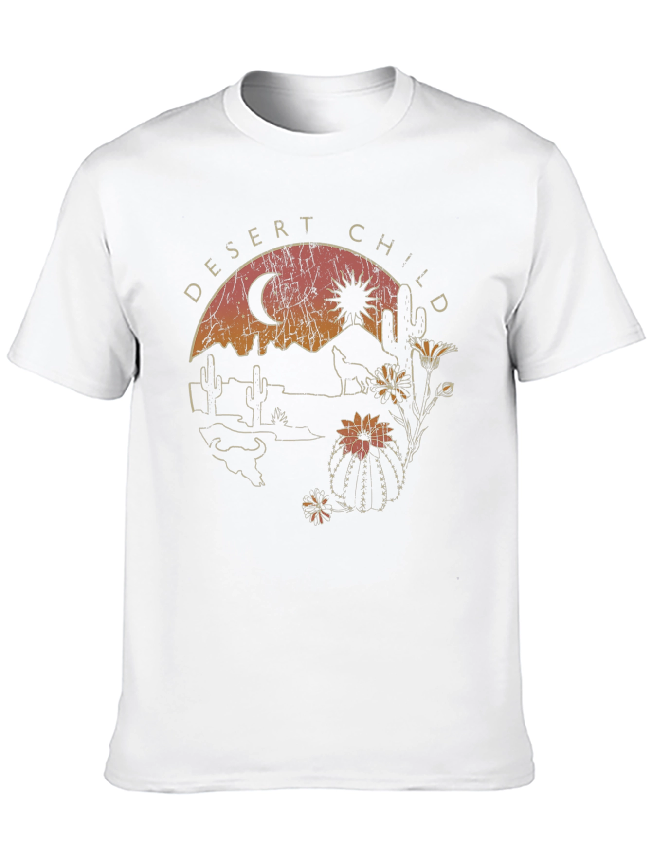 Desert Child Graphic T-Shirt - Western Style Tee