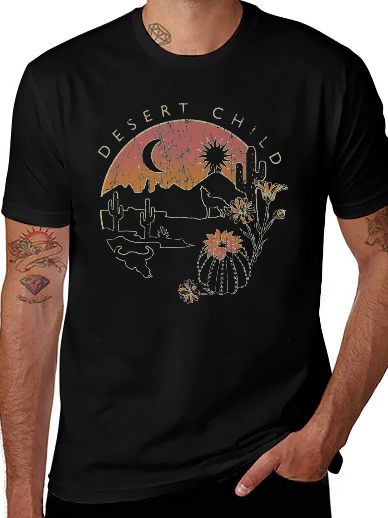 Desert Child Graphic T-Shirt - Western Style Tee