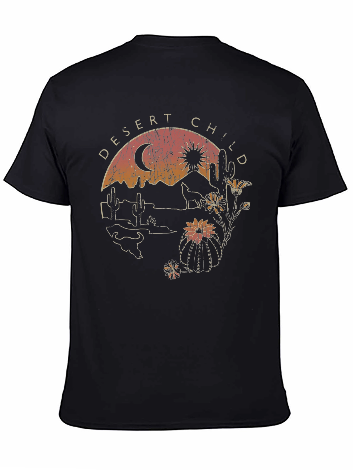 Desert Child Graphic T-Shirt - Western Style Tee