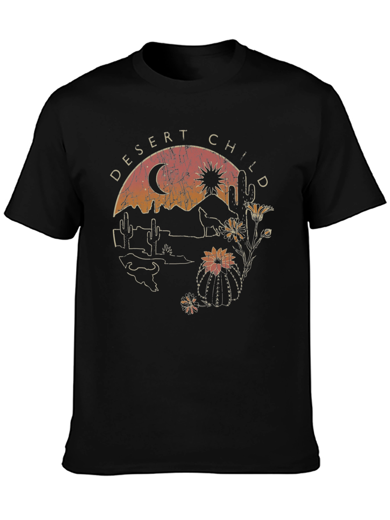 Desert Child Graphic T-Shirt - Western Style Tee