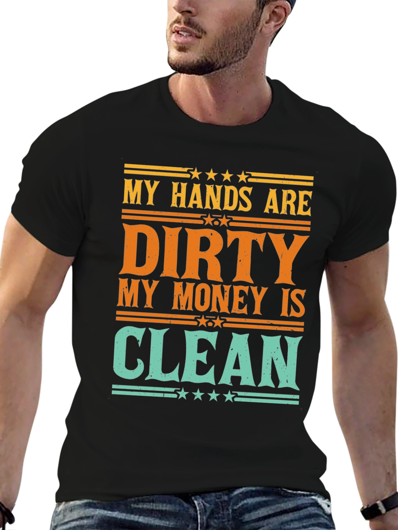 Dirty Hands Clean Money Graphic Tee
