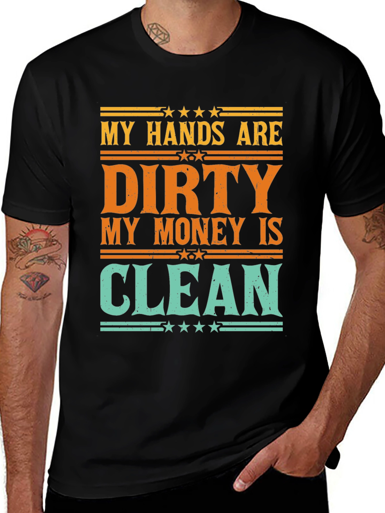 Dirty Hands Clean Money Graphic Tee