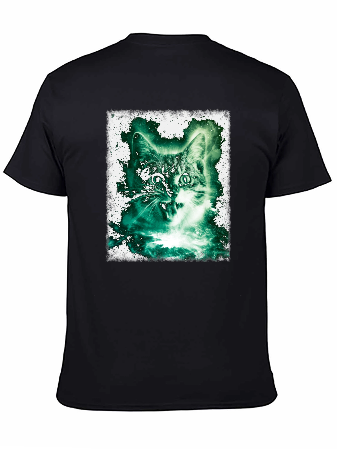 Emerald Cat Graphic Tee