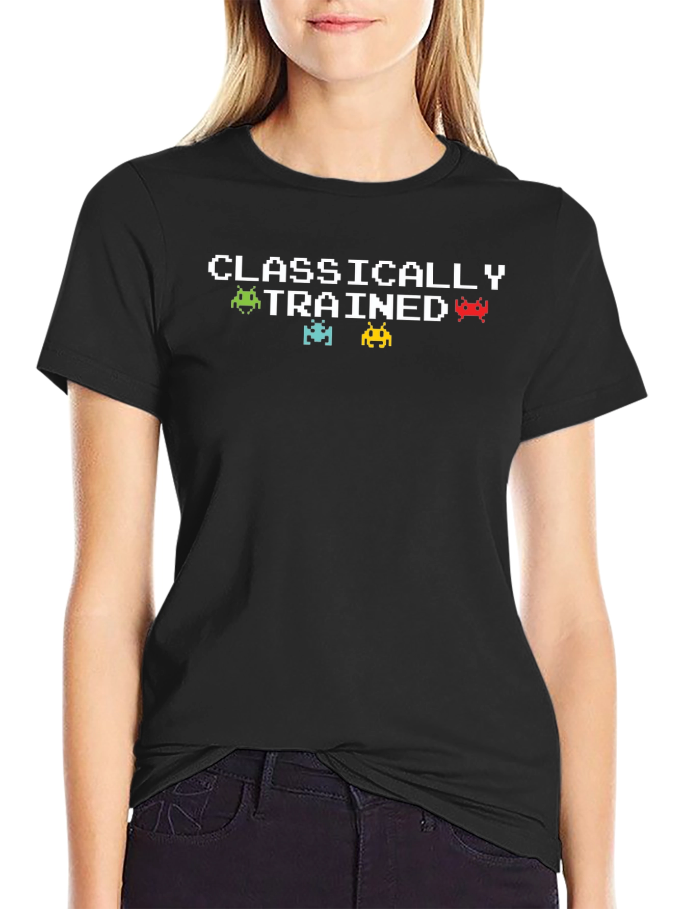 Classically Trained Gamer Tee - Retro Gaming Shirt