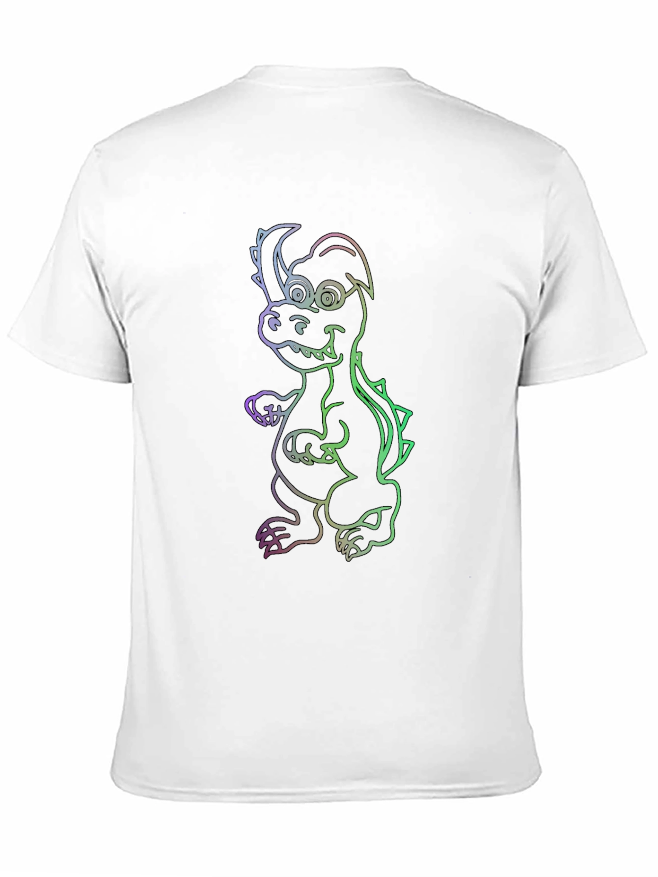 Cool Dragon Graphic Black T-Shirt